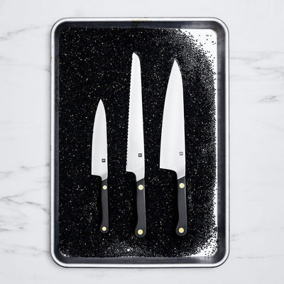 Black Chefs Knife Set