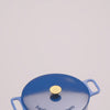 For slow cooking that's worth the wait. We worked with expert enameled cast iron craftspeople to create a Dutch oven that delivers time-tested functionality and timeless style to your kitchen.

The dreamy hues of our French Blue bring a sophistication to your stovetop while the cast iron construction adds serious depth to your cooking. Heavy walls and lid create steady, even heat perfect for techniques that can't be rushed – slow-simmered stocks that develop incredible depth, hearty stews that meld flavors 