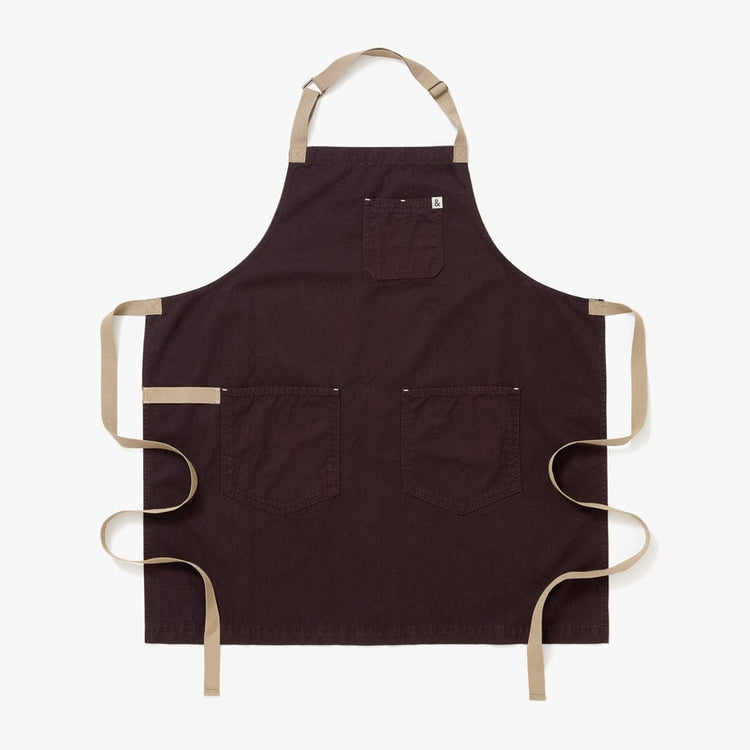 Home All Apron Aubergine Purple Apron - Essential